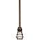 Bendlin Industrial 5" Wide Oil-Rubbed Bronze Mini Pendant