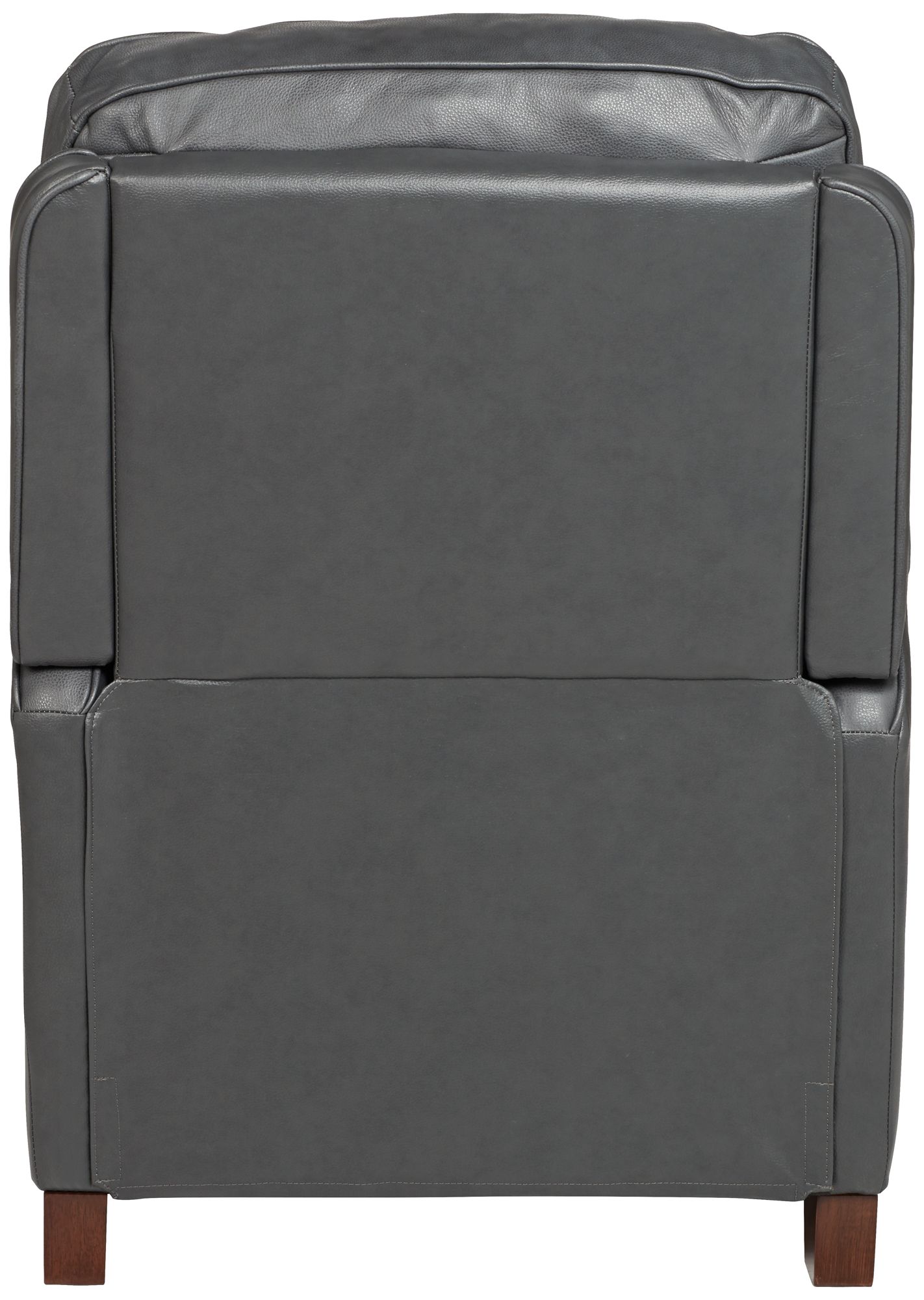 Benedict Livorno Gray Leather 3-Way Recliners Set of 2