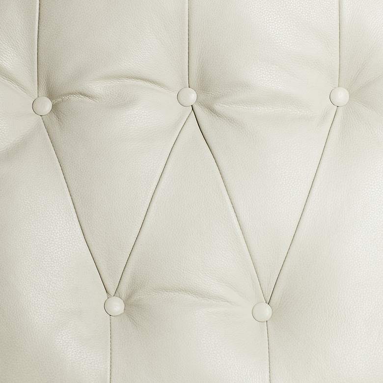 Image 2 Benedict Livorno Pearl Off-White Leather 3-Way Recliners Set of 2 more views