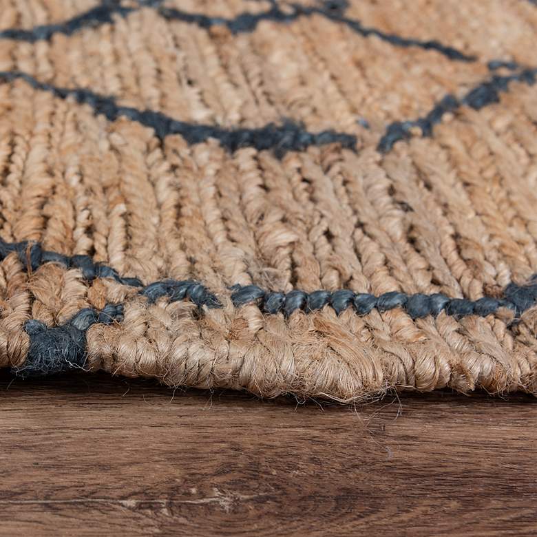 Image 4 Bengal BNL937 5'x7'6" Beige and Blue Rectangular Area Rug more views