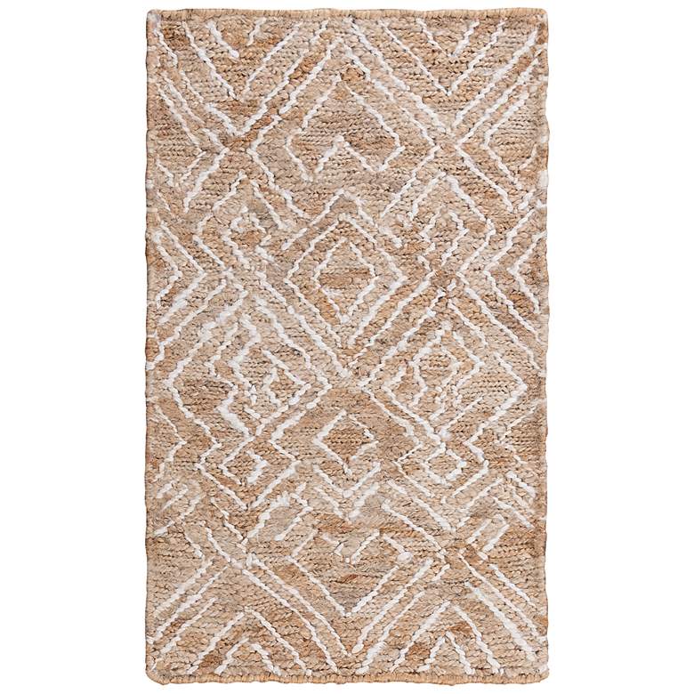 Image 1 Bengal BNL939 5&#39;x7&#39;6 inch Beige and Ivory Rectangular Area Rug
