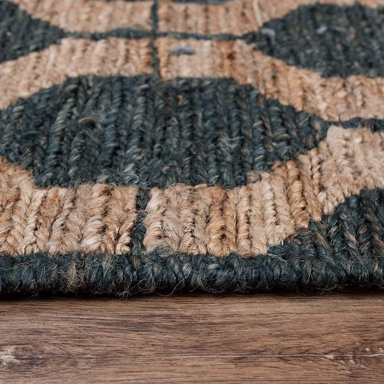 Image 4 Bengal BNL940 5'x7'6" Black and Beige Rectangular Area Rug more views