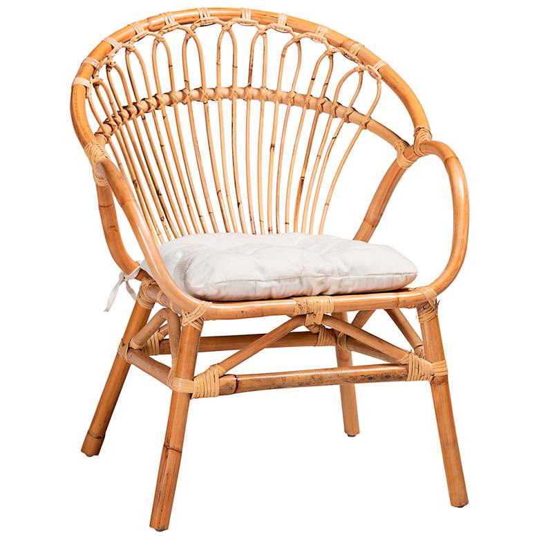 Image 2 Benicia Natural Brown Rattan Dining Chair