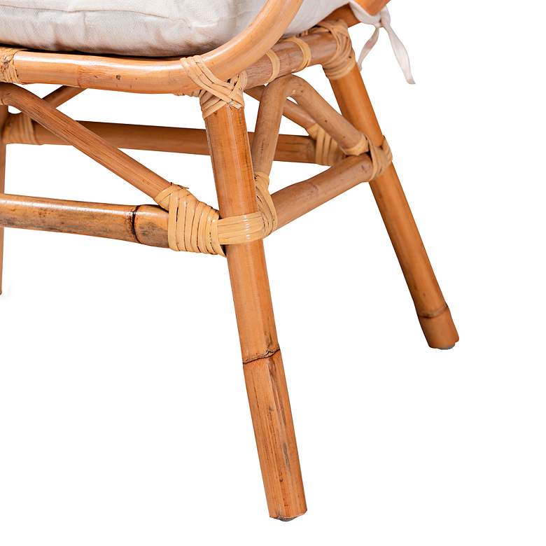 Image 3 Benicia Natural Brown Rattan Dining Chair more views