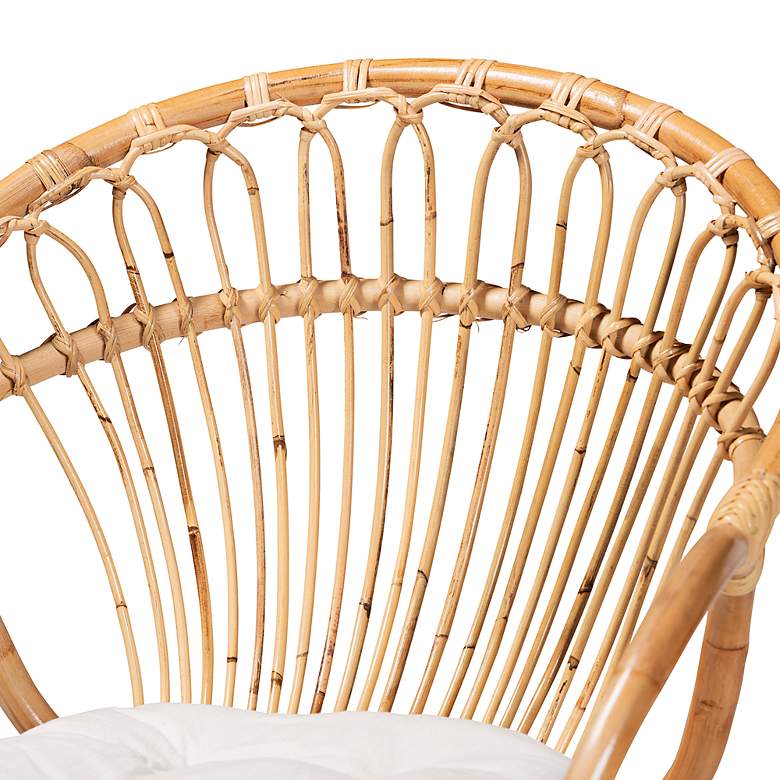 Image 6 Benicia Natural Brown Rattan Dining Chair more views