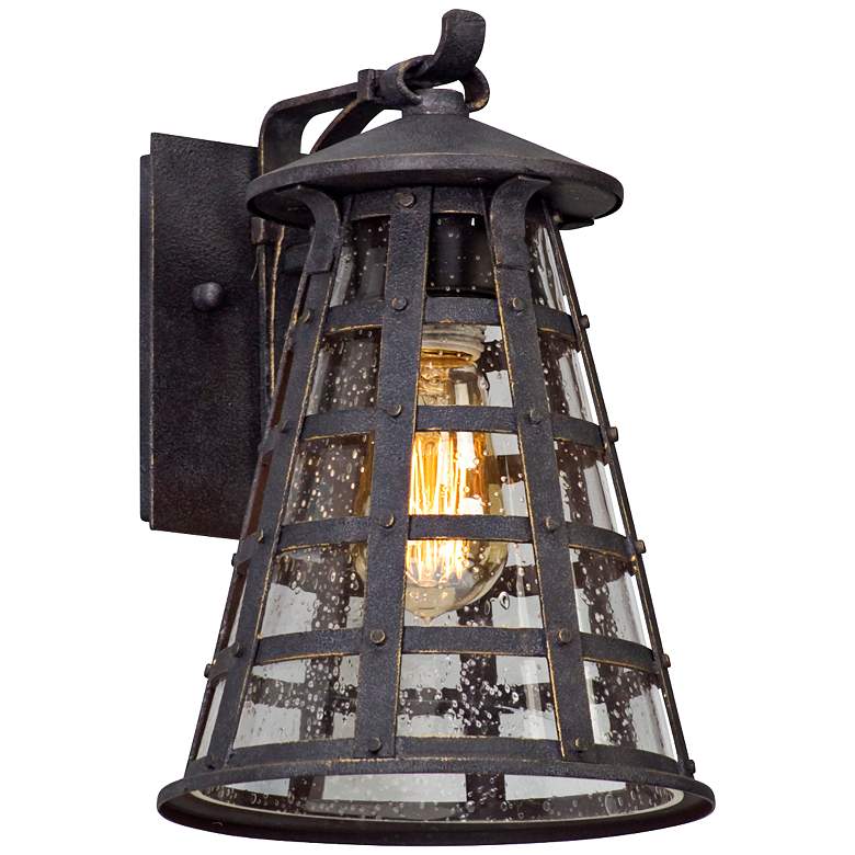 Image 1 Benjamin 11 1/2" High Vintage Iron Outdoor Wall Light