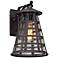 Benjamin 11 1/2" High Vintage Iron Outdoor Wall Light