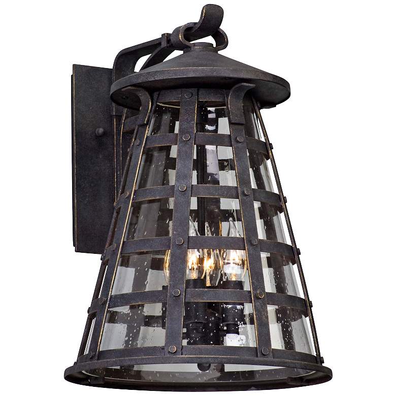 Image 1 Benjamin 17 3/4" High Vintage Iron Outdoor Wall Light