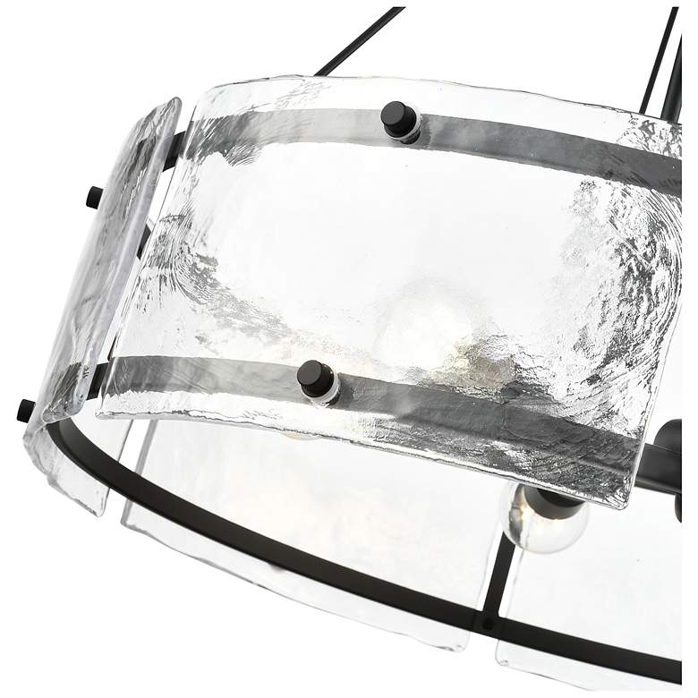 Image 5 Bennetti 24.75" Wide 5-Light Chandelier in Matte Black more views