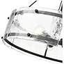 5_Bennetti 24 3/4" Wide Matte Black 5-Light Chandelier more views