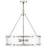 2_Bennetti 24 3/4" Wide Polished Nickel 5-Light Chandelier more views