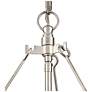 4_Bennetti 24 3/4" Wide Polished Nickel 5-Light Chandelier more views