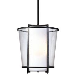 Bennington 15 1/4" High Iron Bronze Outdoor Hanging Light