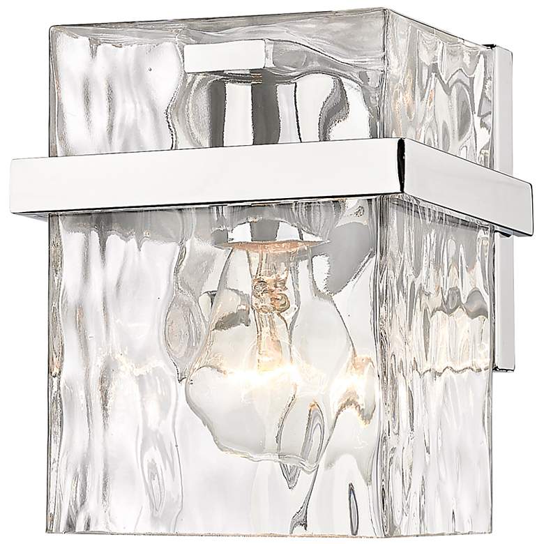 Image 3 Bennington 7" High Chrome Wall Sconce