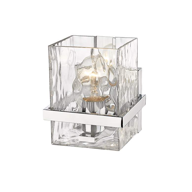 Image 6 Bennington 7" High Chrome Wall Sconce more views