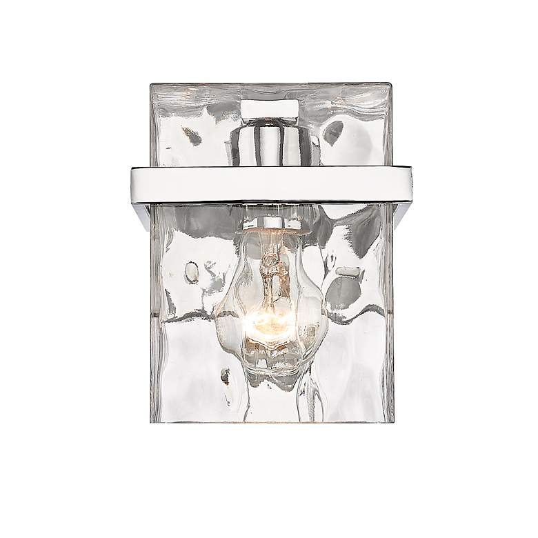 Image 7 Bennington 7" High Chrome Wall Sconce more views