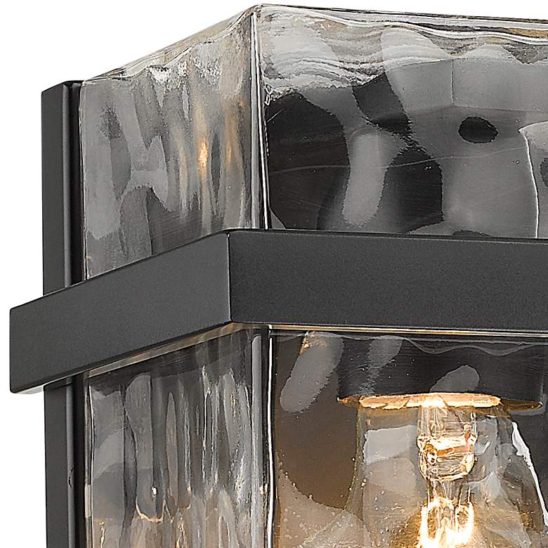 Image 4 Bennington 7" High Matte Black Wall Sconce more views