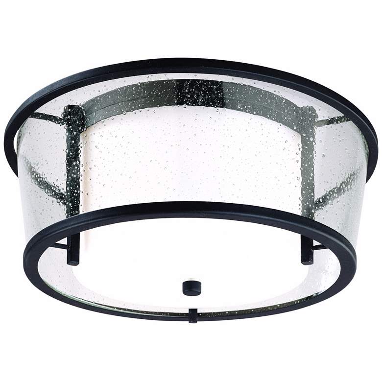 Image 2 Bennington Iron Bronze 15" Wide Ceiling Fixture