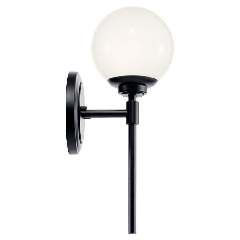 Image 3 Benno 13.75 Inch 1 Light Wall Sconce in Black more views