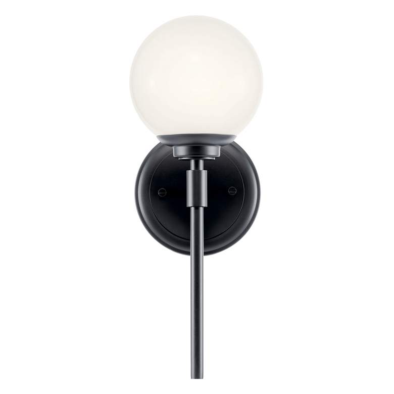 Image 4 Benno 13.75 Inch 1 Light Wall Sconce in Black more views