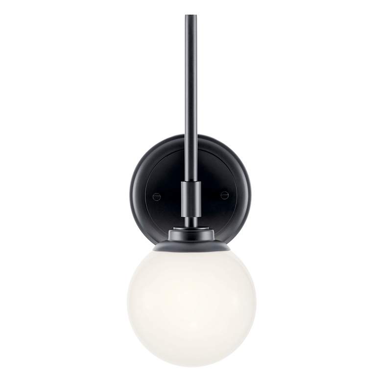 Image 5 Benno 13.75 Inch 1 Light Wall Sconce in Black more views