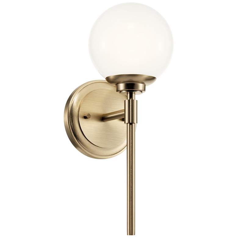 Image 1 Benno 13.75 Inch 1 Light Wall Sconce in Champagne Bronze