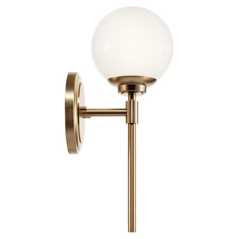 Image 2 Benno 13.75 Inch 1 Light Wall Sconce in Champagne Bronze more views