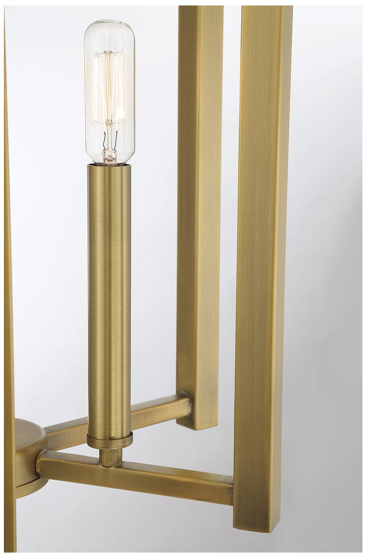 Image 5 Benson 5-Light Pendant in Warm Brass more views