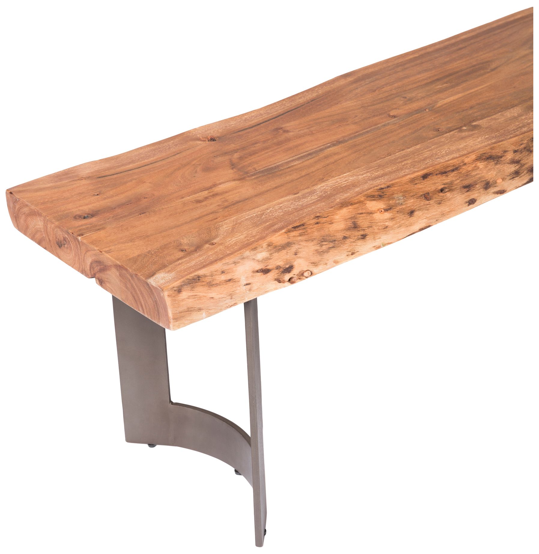 Bent Bench Small Brown