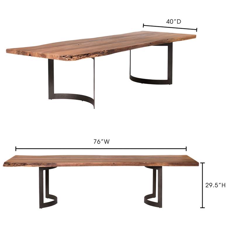 Image 7 Bent Dining Table Extra Small more views