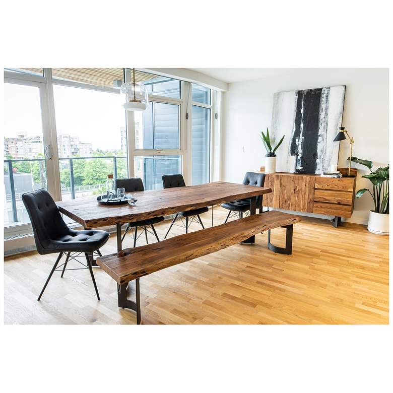 Image 6 Bent Small Dining Table Brown more views
