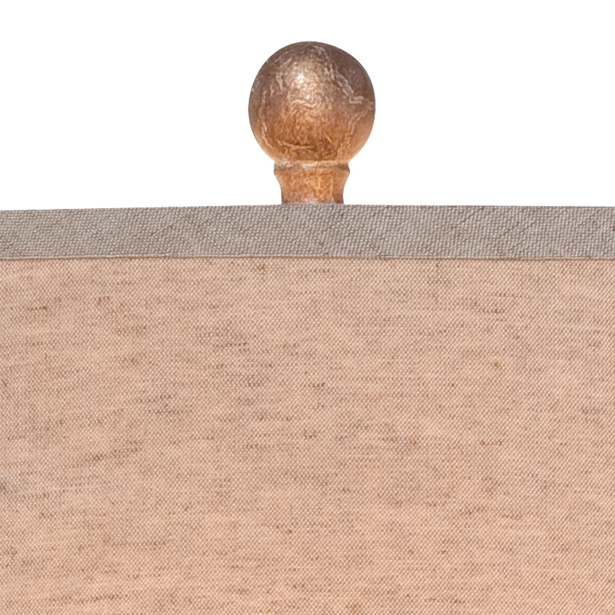 Image 4 Bentley 29" Brown Leaf Hammered Pot Rustic Table Lamp more views