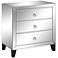 Bentley Beveled Mirrored 3-Drawer Chest