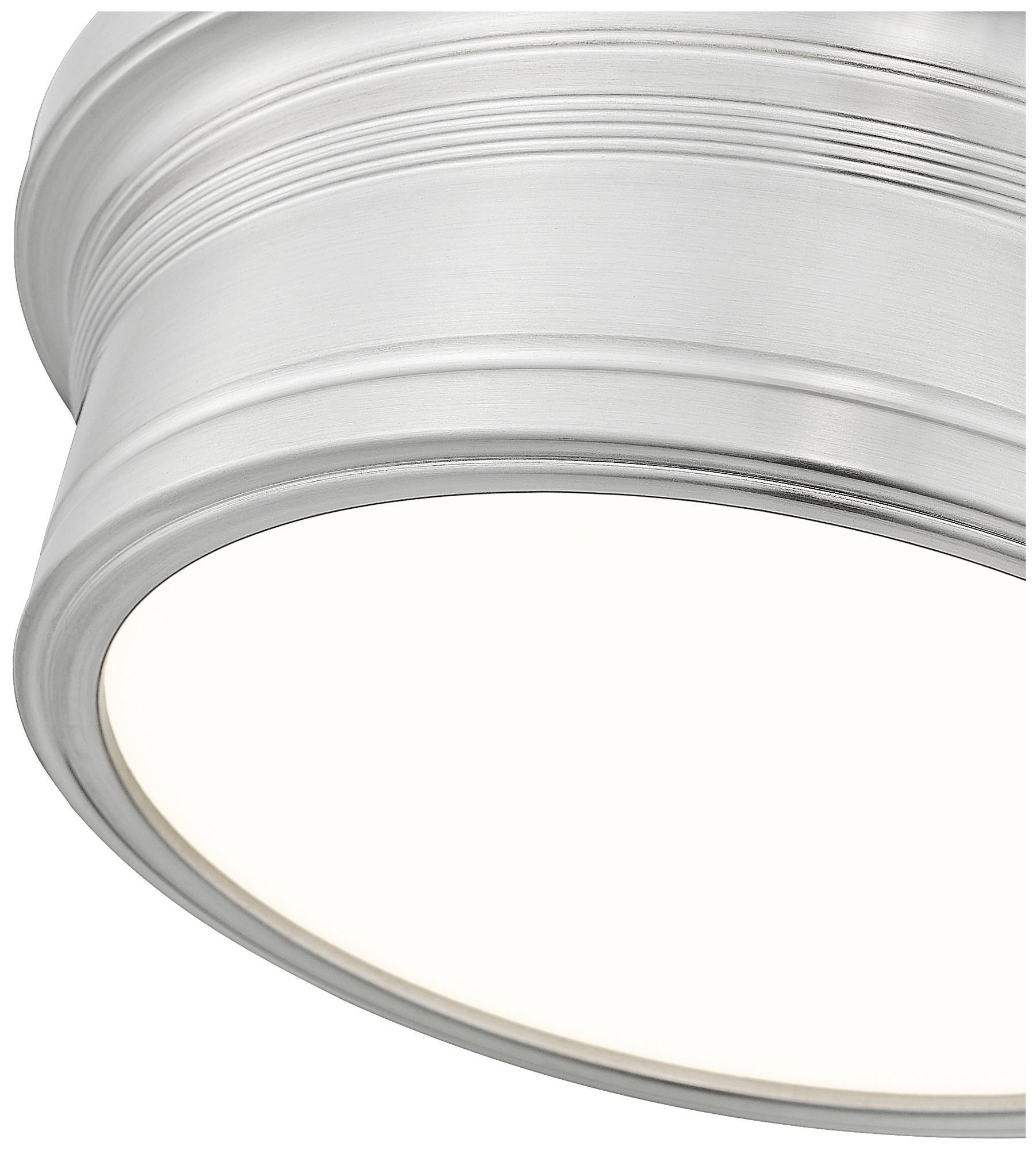 Image 6 Bentley by Z-Lite 12 inch Brushed Nickel 1 Light Flush Mount more views