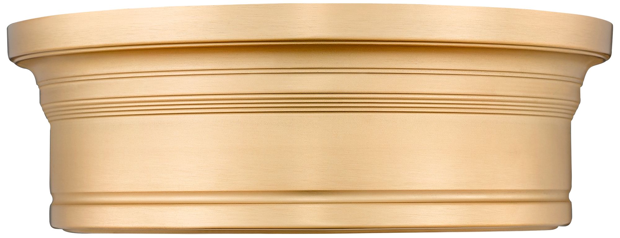 Image 4 Bentley by Z-Lite 12 inch Modern Gold 1 Light Flush Mount more views