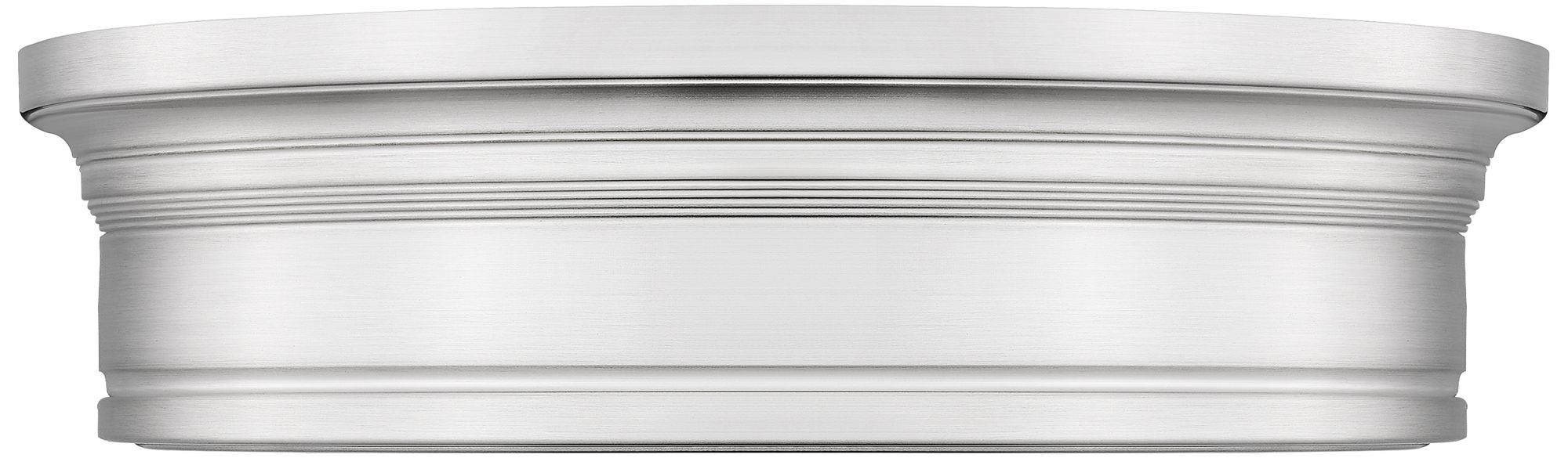 Image 4 Bentley by Z-Lite 16 inch Brushed Nickel 1 Light Flush Mount more views