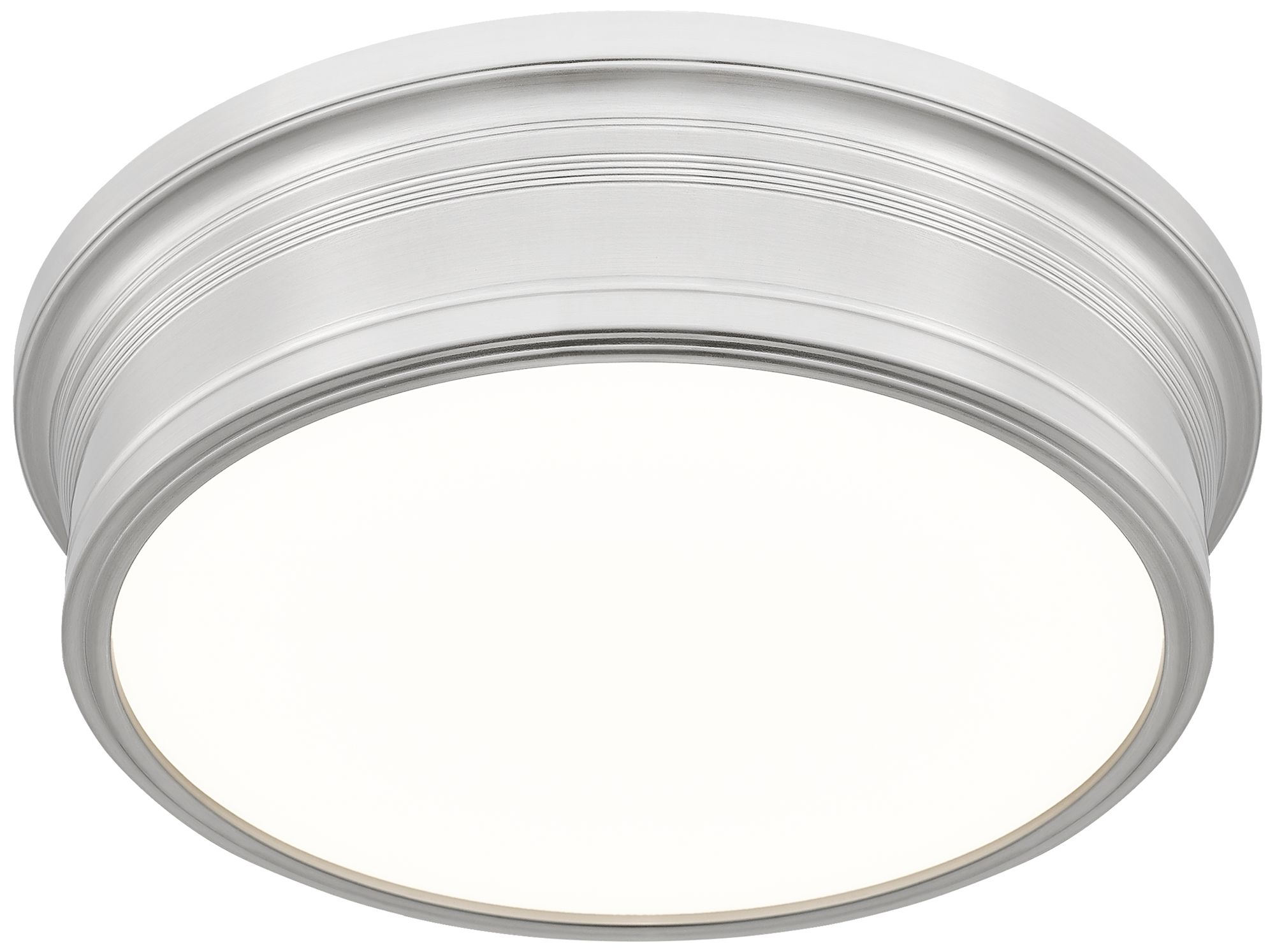Image 5 Bentley by Z-Lite 16 inch Brushed Nickel 1 Light Flush Mount more views