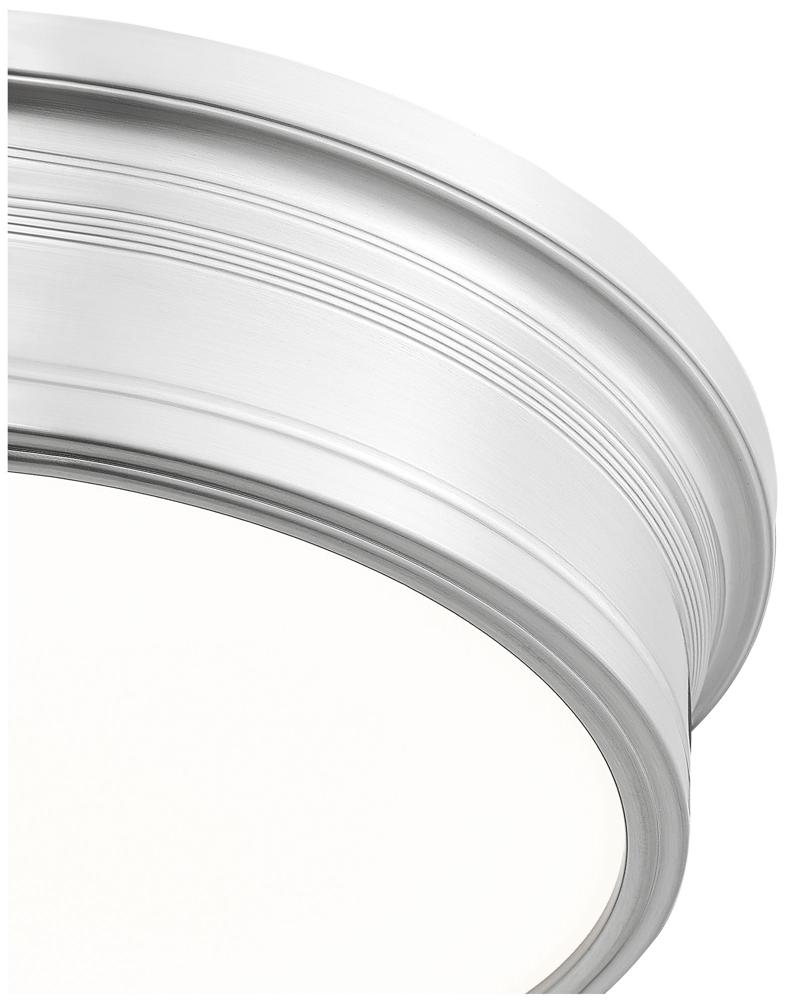 Image 6 Bentley by Z-Lite 16 inch Brushed Nickel 1 Light Flush Mount more views