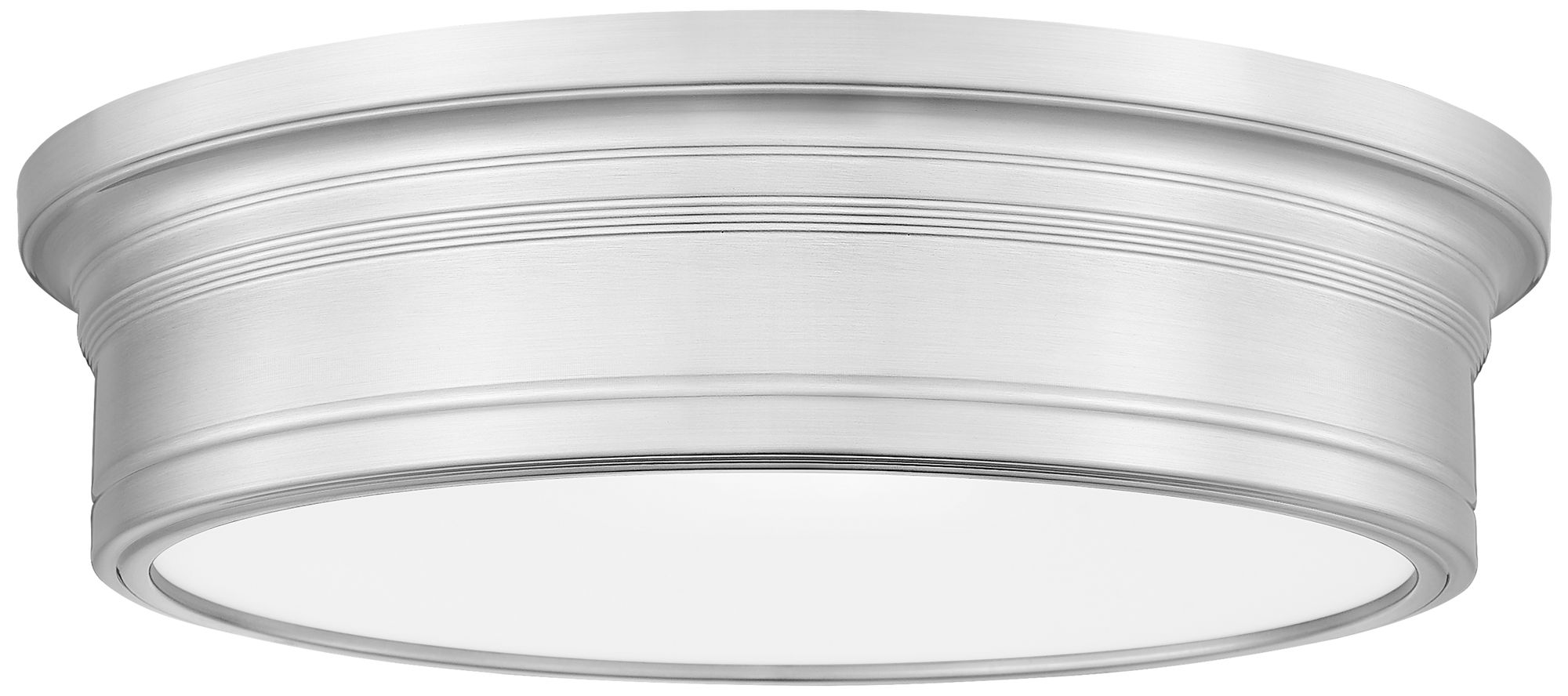 Image 7 Bentley by Z-Lite 16 inch Brushed Nickel 1 Light Flush Mount more views