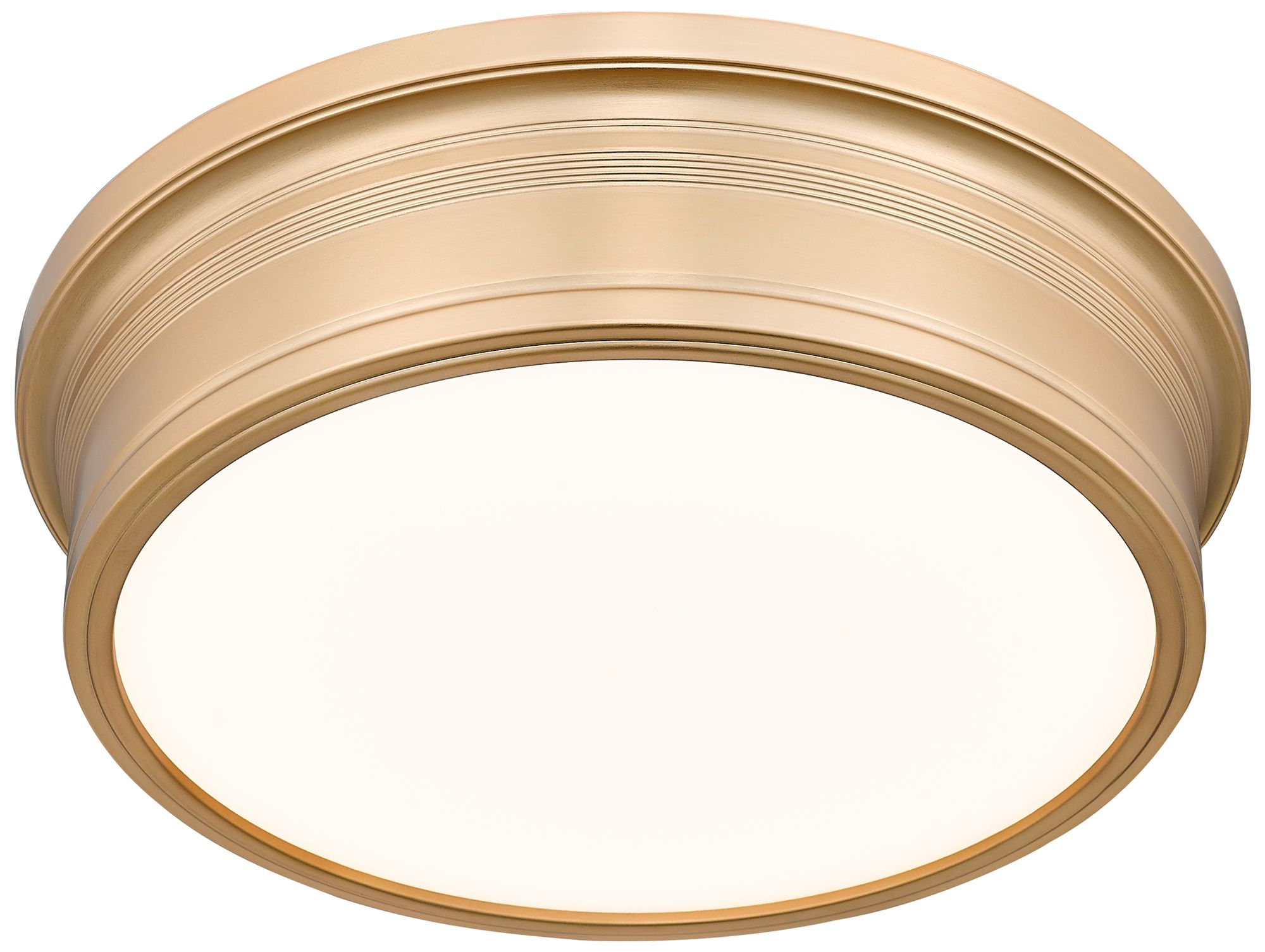 Image 5 Bentley by Z-Lite 16 inch Modern Gold 1 Light Flush Mount more views