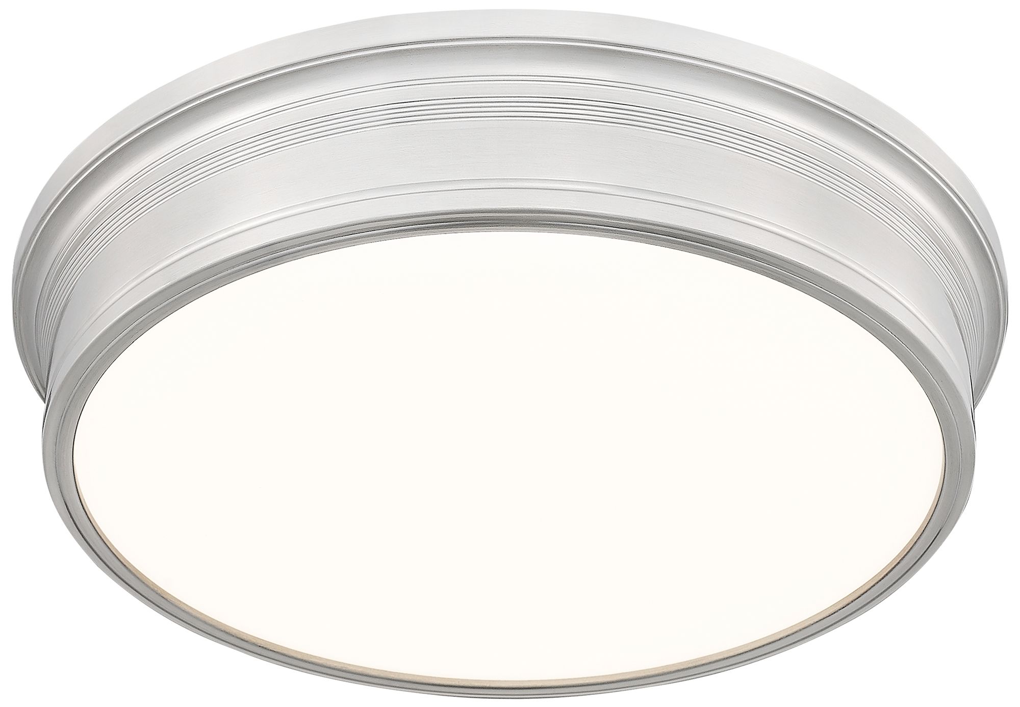 Image 5 Bentley by Z-Lite 20 inch Brushed Nickel 1 Light Flush Mount more views