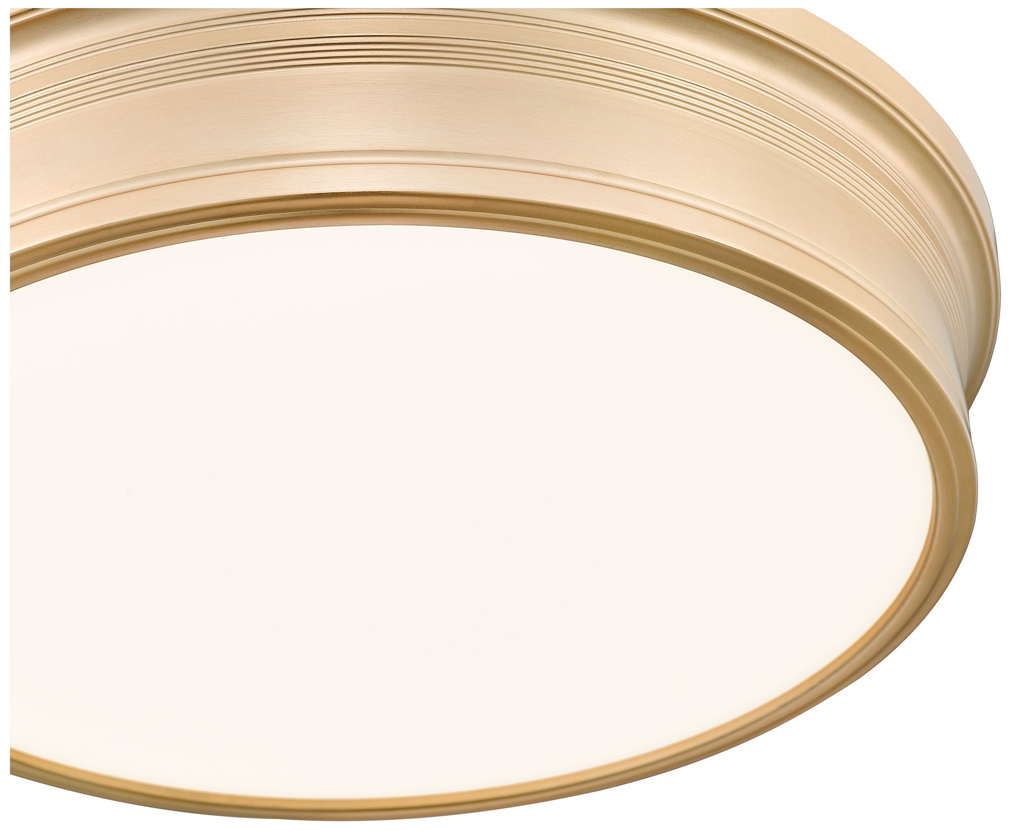 Image 6 Bentley by Z-Lite 20 inch Modern Gold 1 Light Flush Mount more views