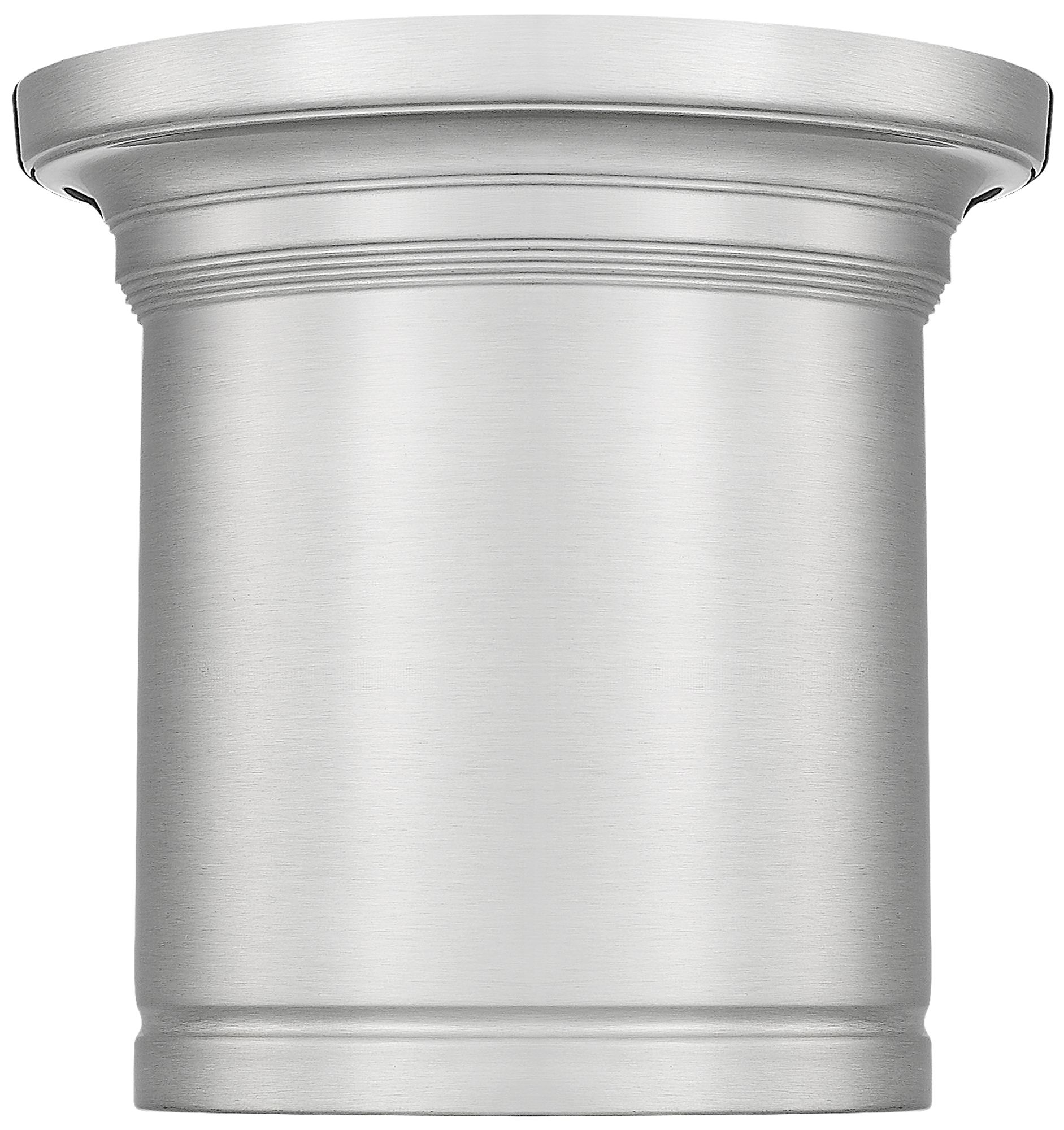 Image 4 Bentley by Z-Lite 8 inch Brushed Nickel 1 Light Flush Mount more views