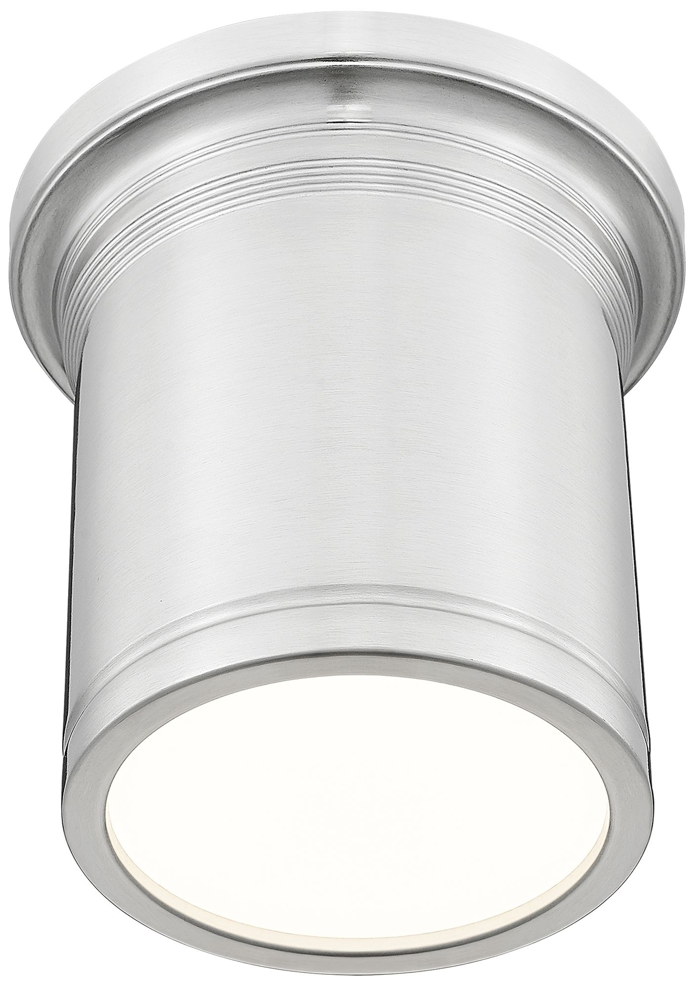 Image 5 Bentley by Z-Lite 8 inch Brushed Nickel 1 Light Flush Mount more views