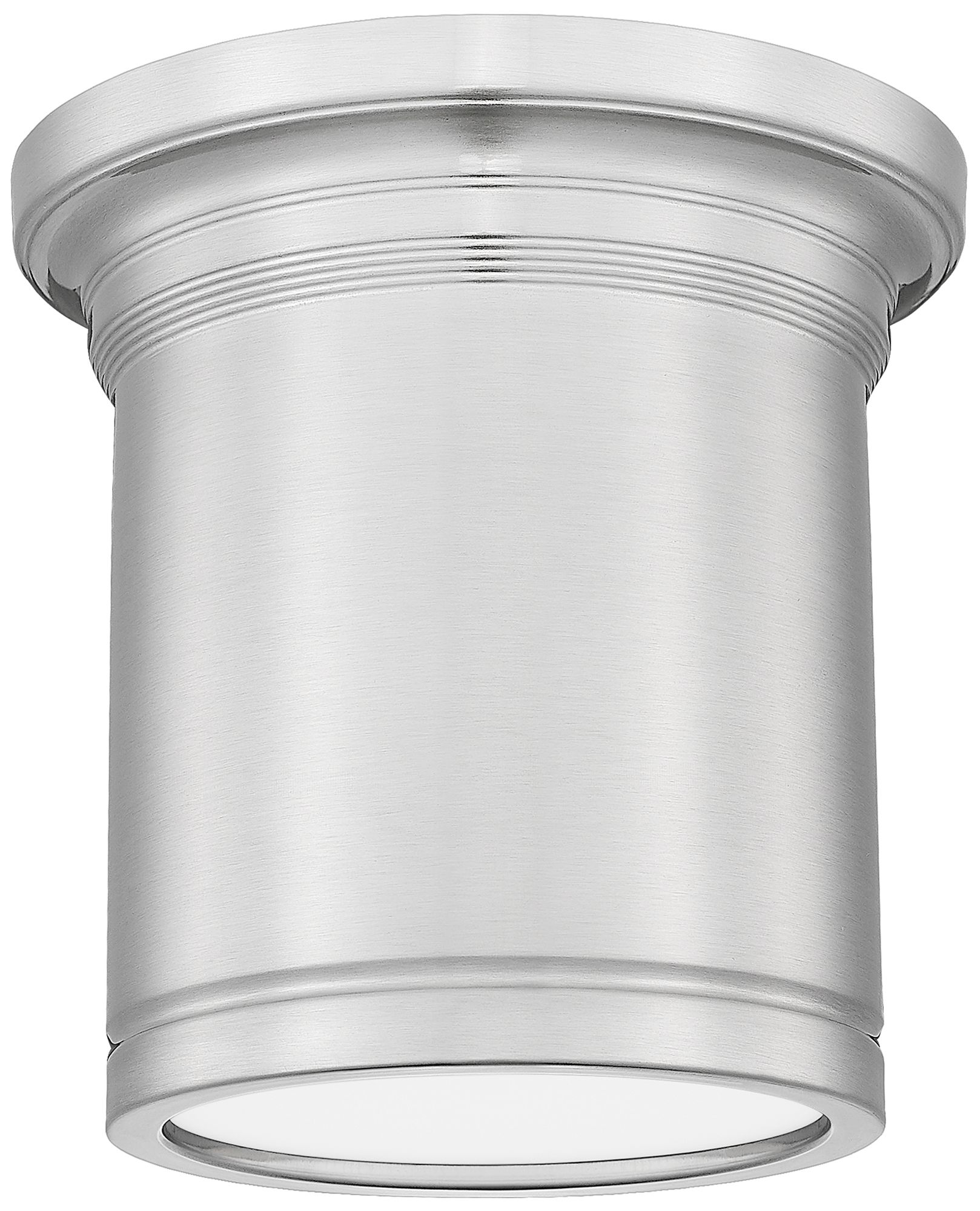 Image 7 Bentley by Z-Lite 8 inch Brushed Nickel 1 Light Flush Mount more views