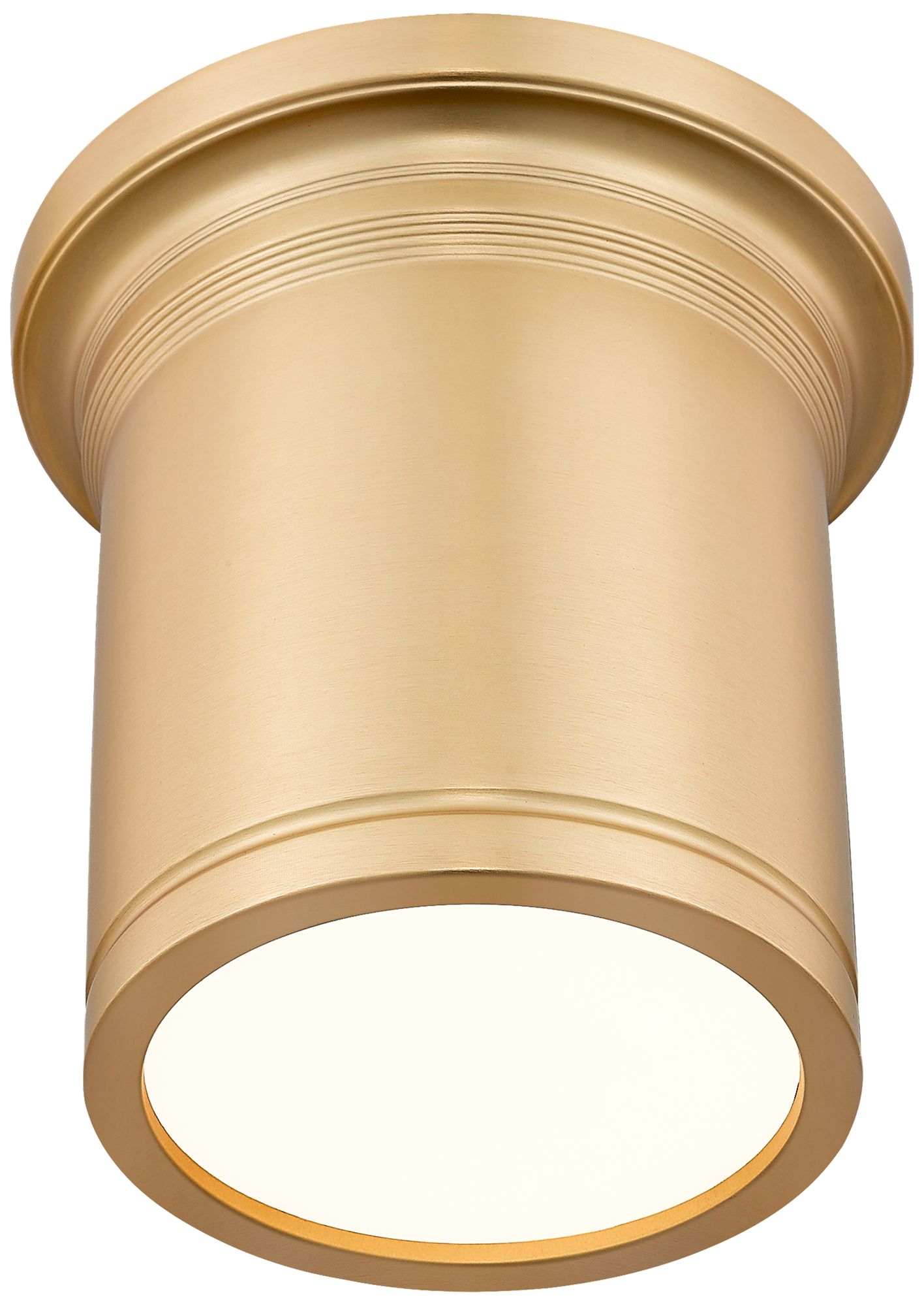 Image 5 Bentley by Z-Lite 8 inch Modern Gold 1 Light Flush Mount more views
