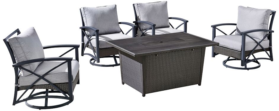 bentley iii outdoor fire table