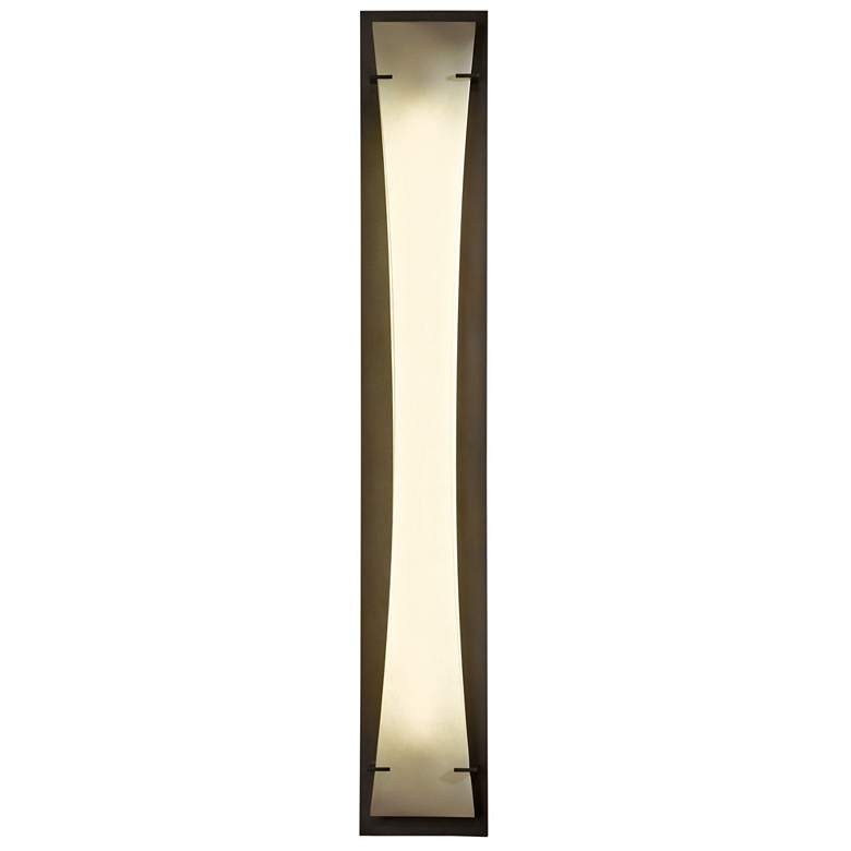 Image 1 Bento 42" High Dark Smoke LED Sconce