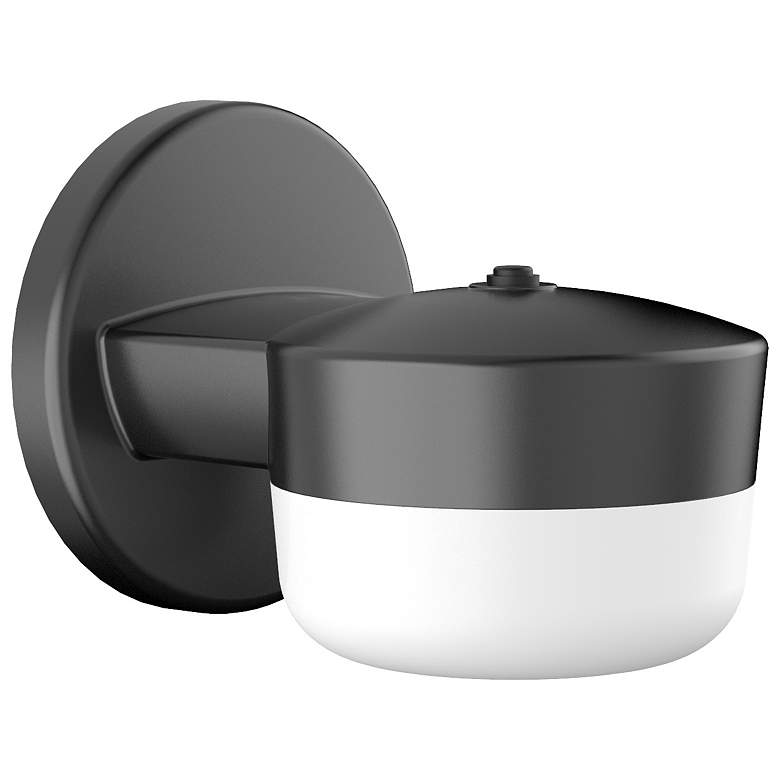 Image 1 Benton 5" High Black LED Outdoor Sconce