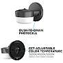 2_Benton 5" High Black LED Outdoor Sconce more views
